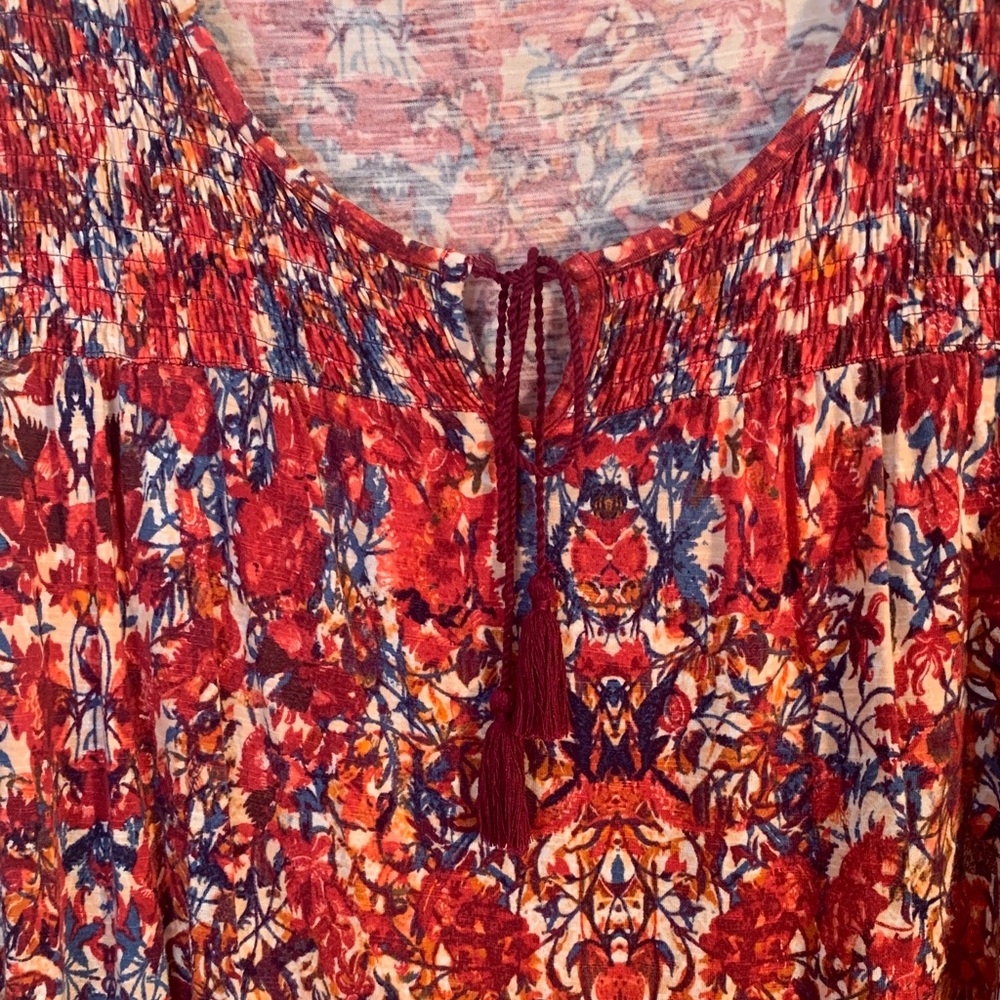 Cato Multi-colored Floral Blouse - Picture 2 of 8